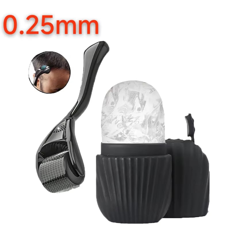 1/2/3Pcs Ice Face Roller Facial Skincare Ice Roller Set,Facial Roller Guasha Facetool Set,Face Massage Roller Lifting Contouring