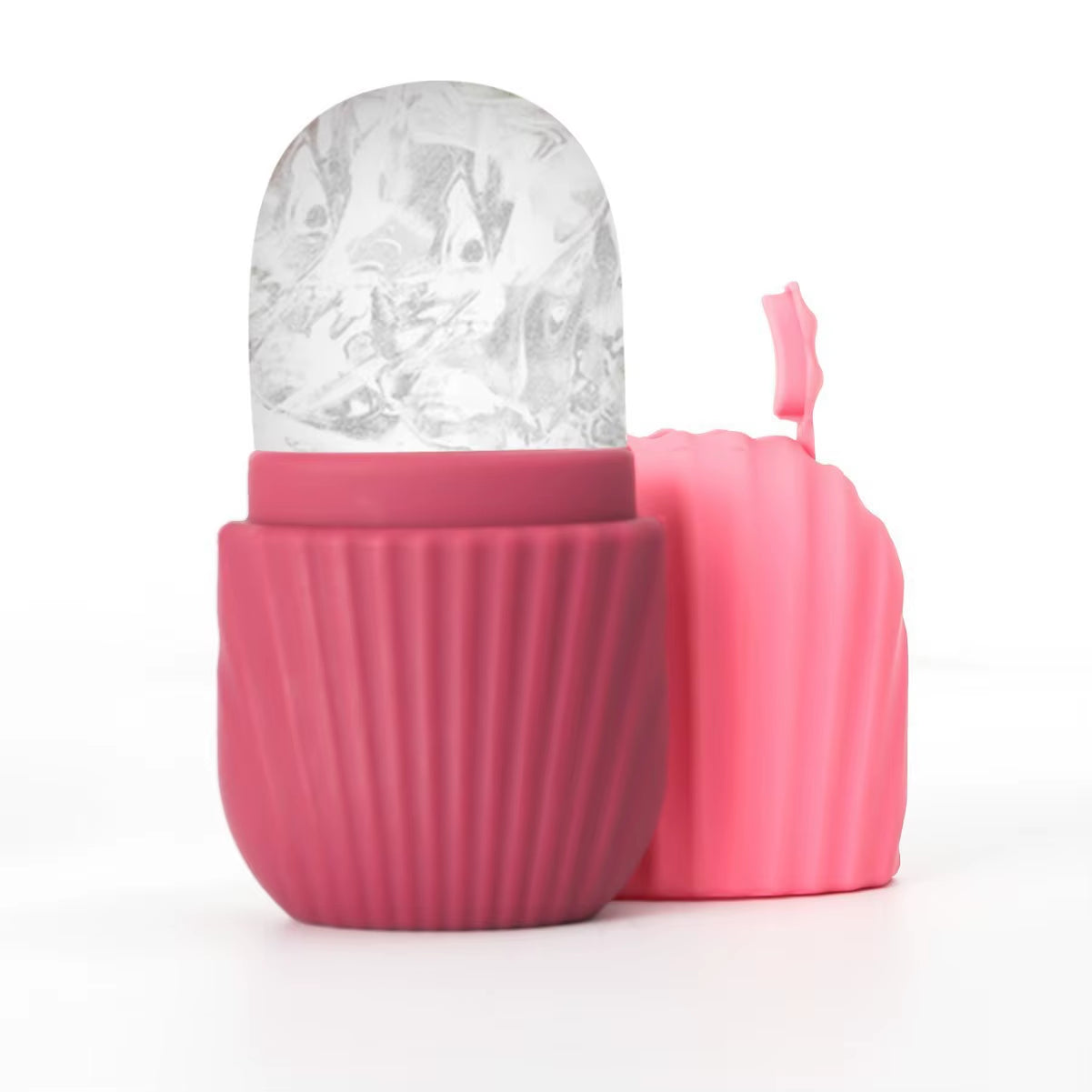 1/2/3Pcs Ice Face Roller Facial Skincare Ice Roller Set,Facial Roller Guasha Facetool Set,Face Massage Roller Lifting Contouring
